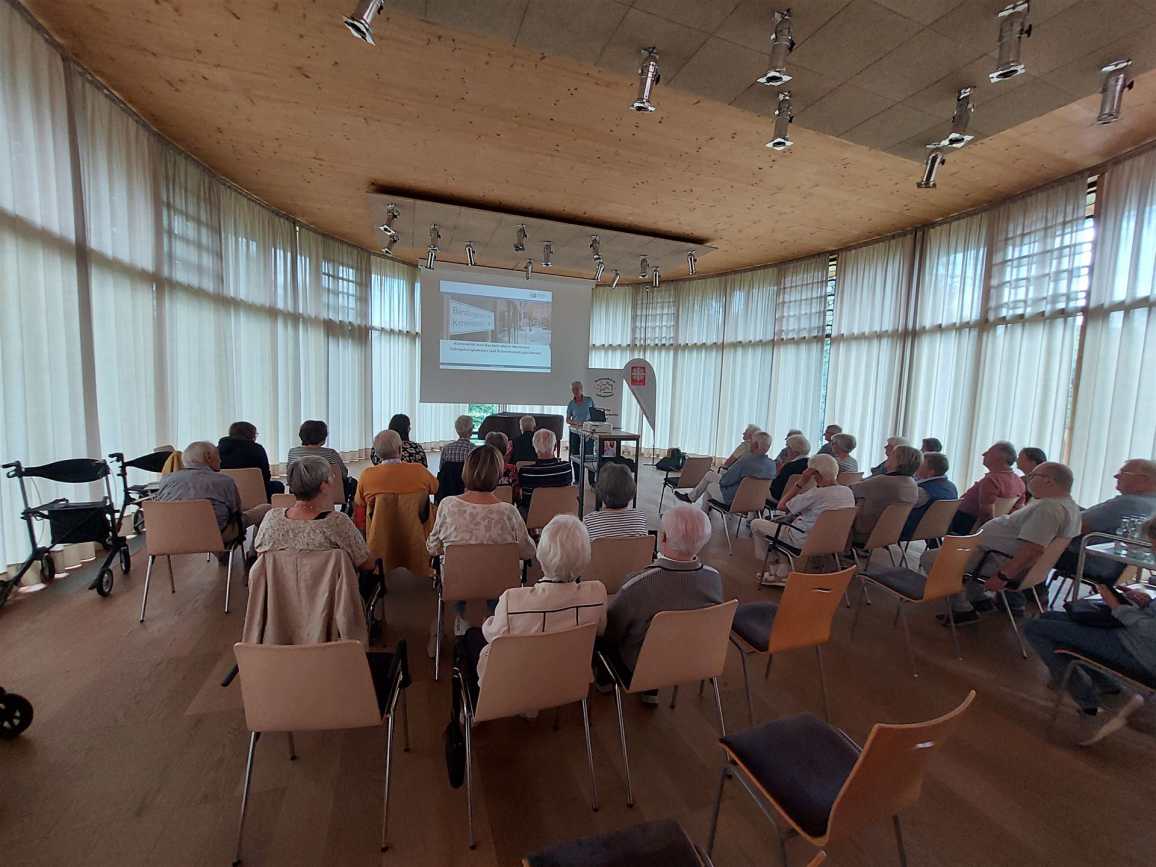 Vortrag sicher im Alter