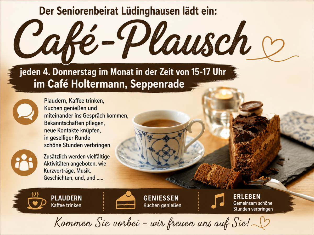 Cafe Plausch ohne Termin