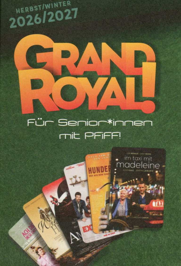Prgramm 1Kino Programm Ausschnitt