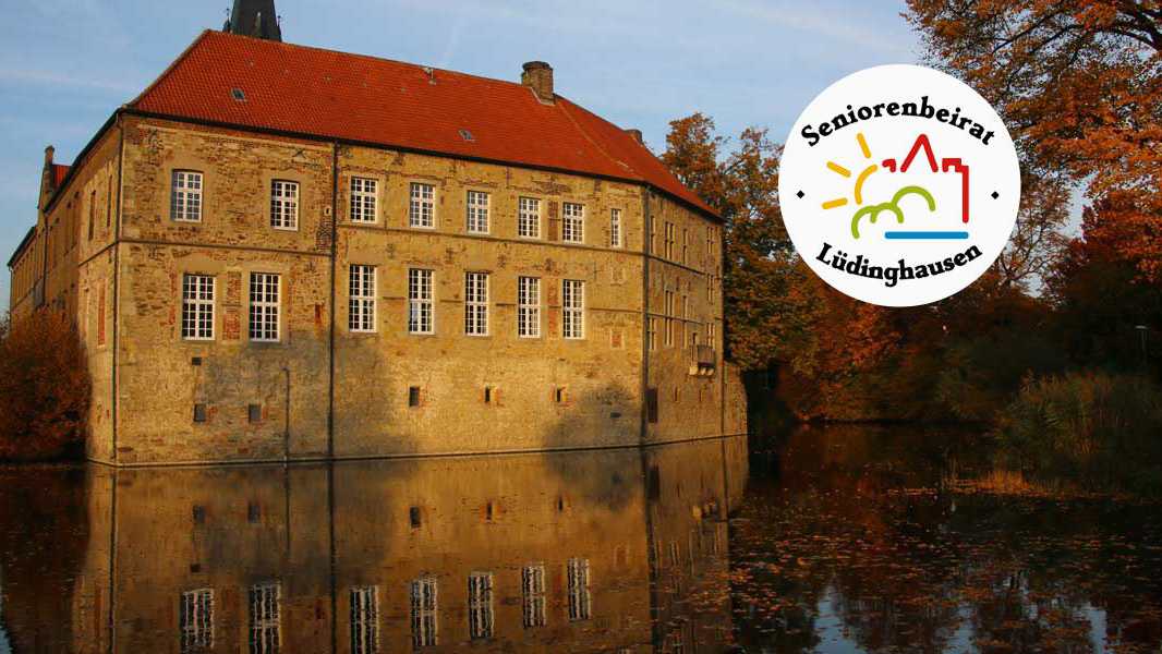 Burg Lüdinghausen mit SBR Logo